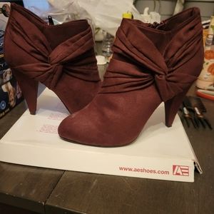 Rust suede Boots